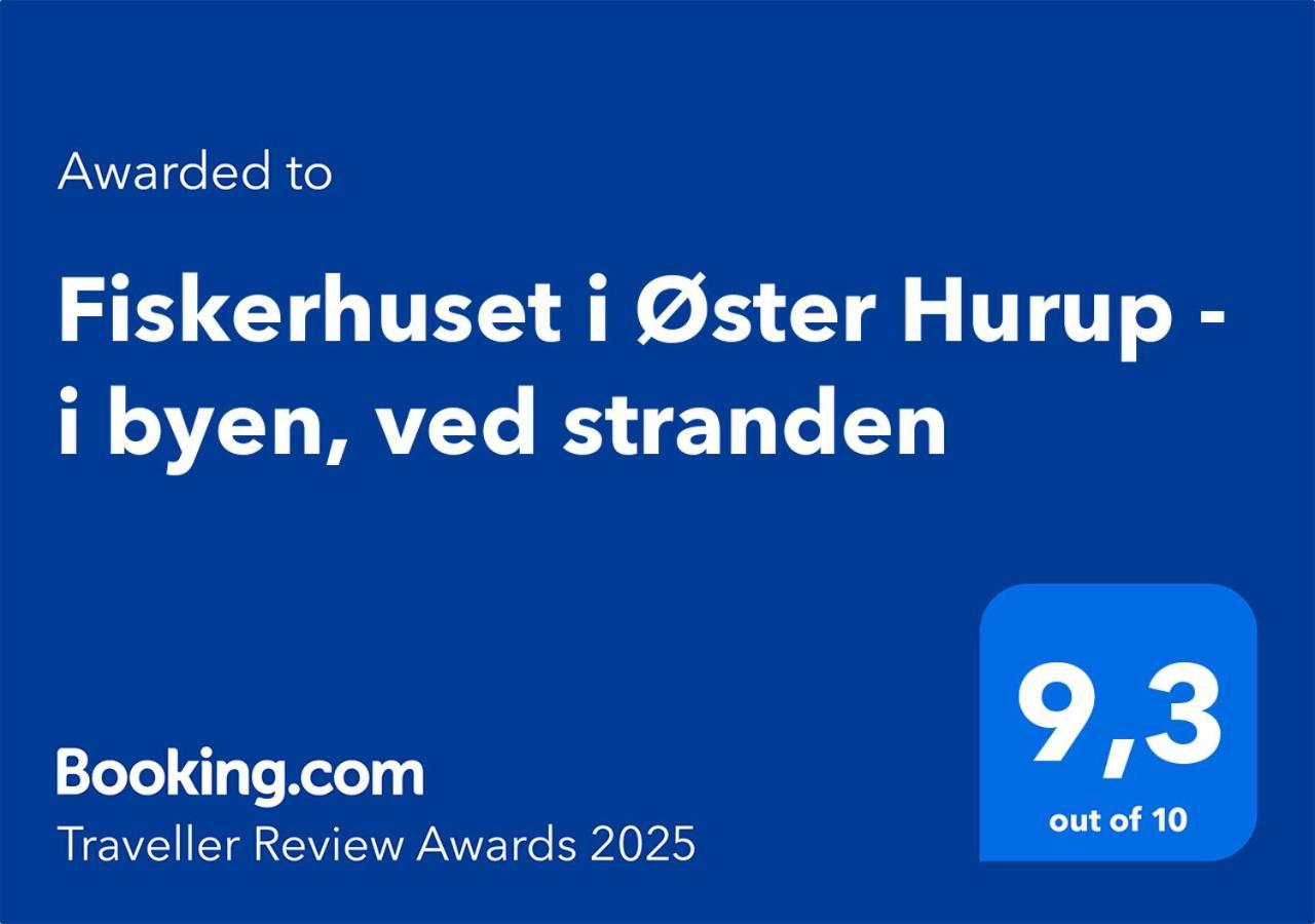 Fiskerhuset I Oster Hurup - I Byen, Ved Stranden Zewnętrze zdjęcie